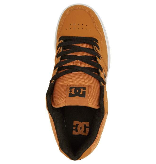 DC Pure MID Mid-Top Sneakers Herre Brune Svarte | 43065-YDFP