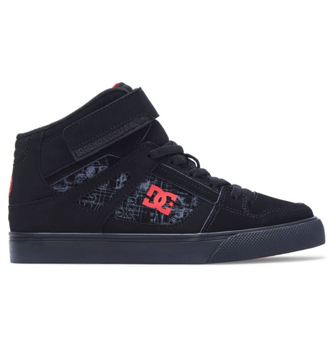 DC Star Wars Pure HI High-Top Pure Barn Svarte Rød Svarte | 12763-HEGL