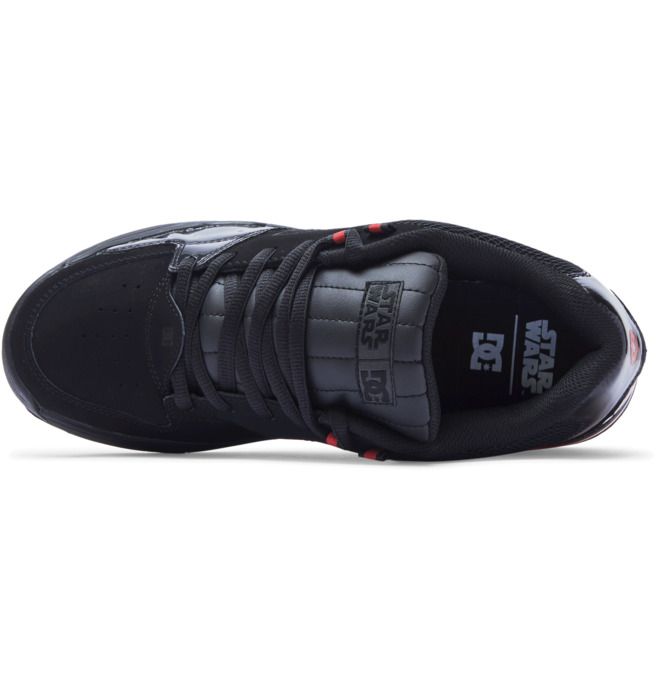 DC Star Wars Versatile Sneakers Herre Svarte Svarte Rød | 83261-LGBX