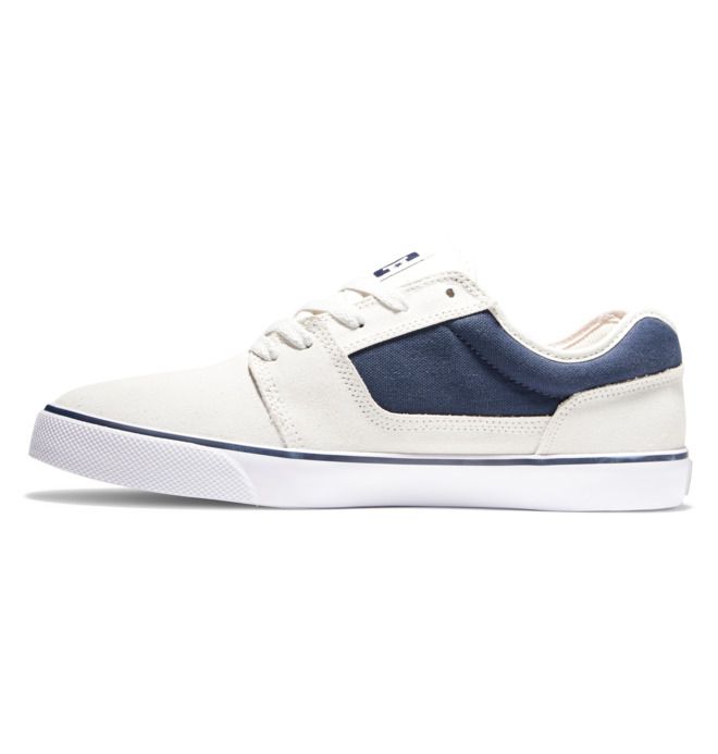 DC Tonik Sneakers Herre Hvite Marineblå | 80394-STFD