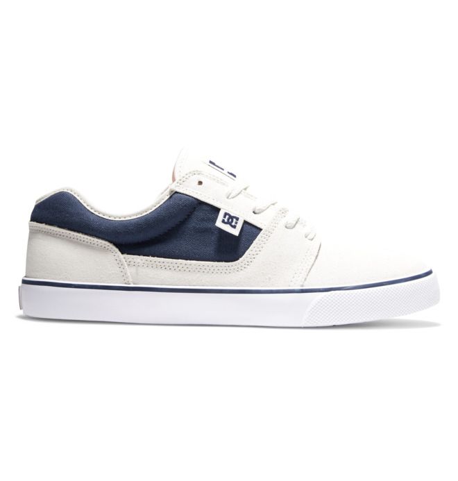 DC Tonik Sneakers Herre Hvite Marineblå | 80394-STFD