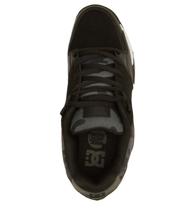 DC Versatile Sneakers Herre Svarte Camouflage | 45391-EZUX