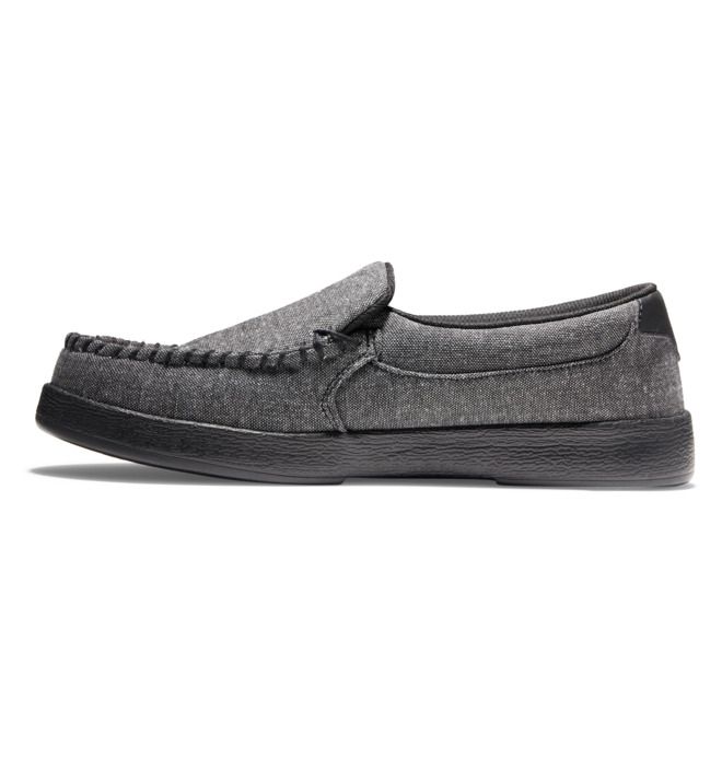 DC Villain Slip-On Slip On Herre Svarte | 56239-FMWV