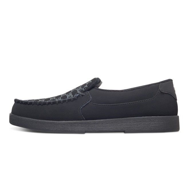 DC Villain Slip-On Slip On Herre Svarte | 62054-ONQX