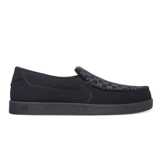 DC Villain Slip-On Slip On Herre Svarte | 62054-ONQX