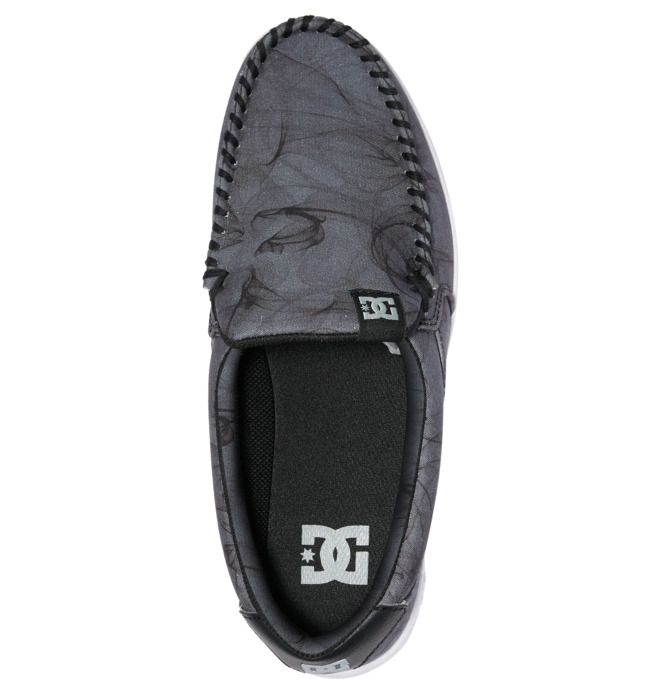 DC Villain Slip-On Slip On Herre Svarte | 21680-BRLH