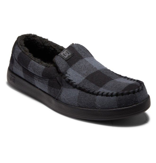 DC Villain Winterized Slip On Slip On Herre Svarte Grå | 70295-PYGU