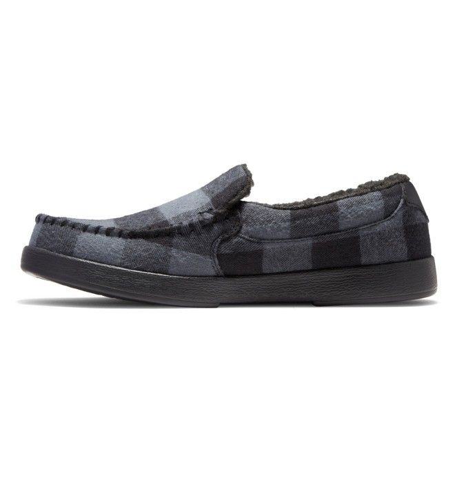 DC Villain Winterized Slip On Slip On Herre Svarte Grå | 70295-PYGU